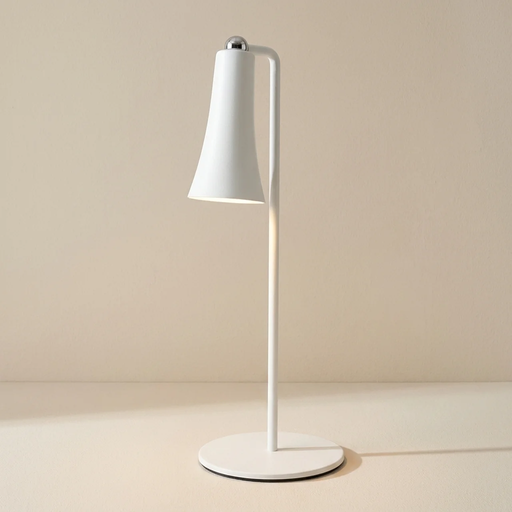 Multifunctional LED Desk Lamp Rechargeable Touch Dimmer Magnetic Mount Plastic