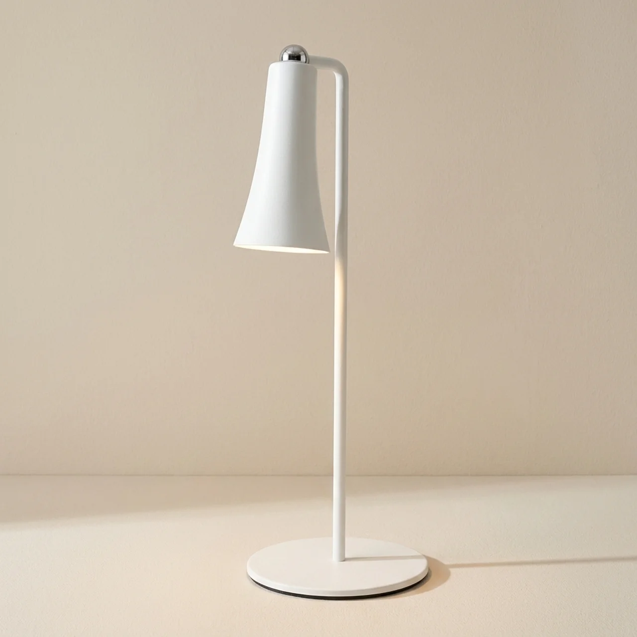 Multifunctional LED Desk Lamp Rechargeable Touch Dimmer Magnetic Mount Plastic