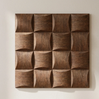 Self Adhesive 3D Wall Panel PVC Foam Composite Wood Texture