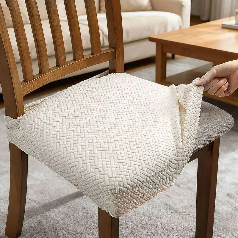 Chair Covers Waterproof Jacquard Polyester Stretch Fit