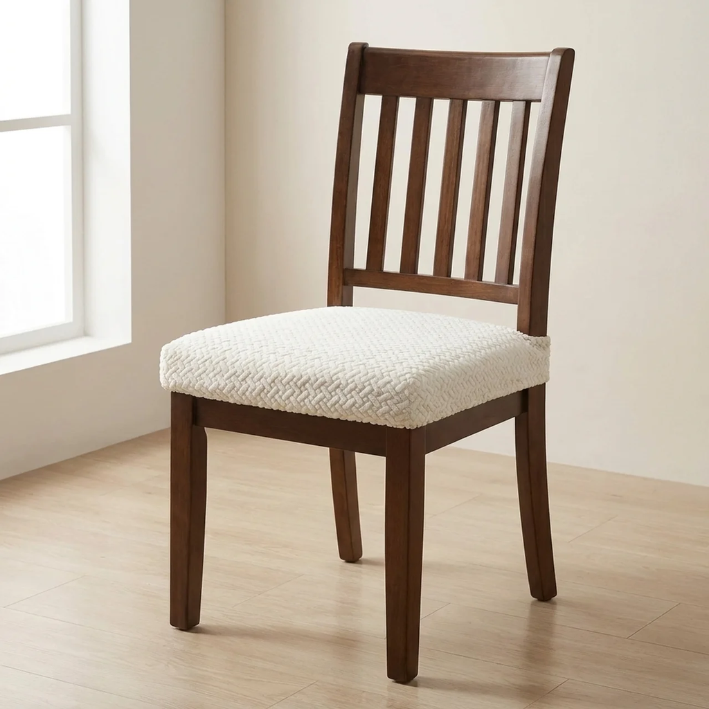 Chair Covers Waterproof Jacquard Polyester Stretch Fit