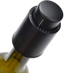 Vacuum Wine Bottle Stopper with Date Tracker Food Safe Plastic