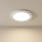 Motion Sensor LED Ceiling Light Warm White Battery Operated Compact Design