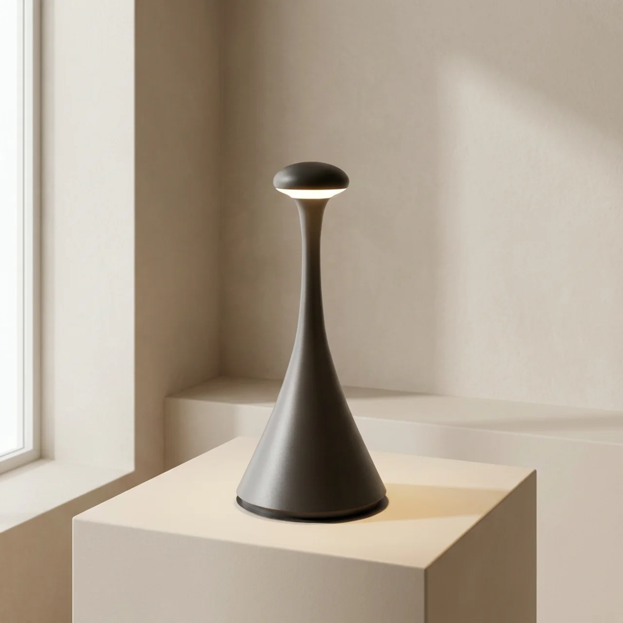 Table Lamp Modern Indoor Lighting Compact Tabletop Design Mini