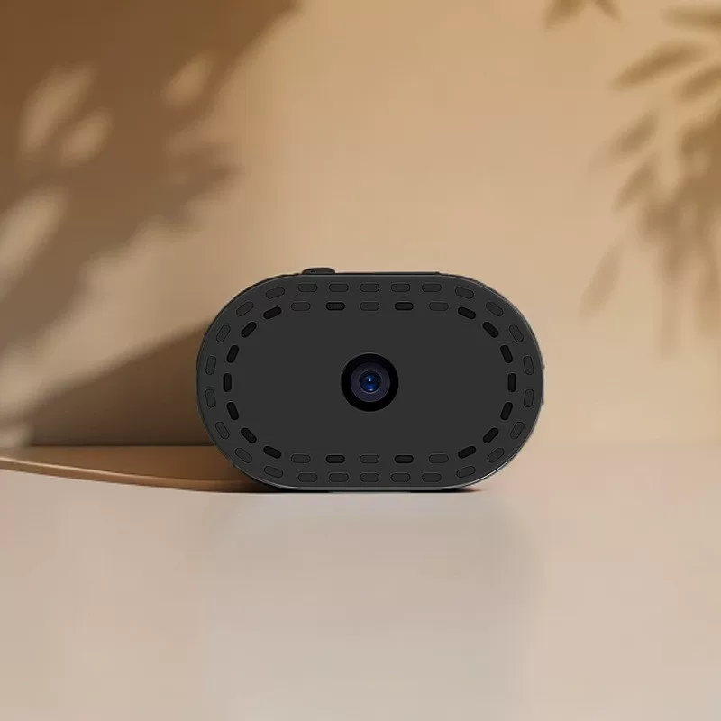 Mini WiFi Security Camera 720P HD Night Vision Motion Detection Black