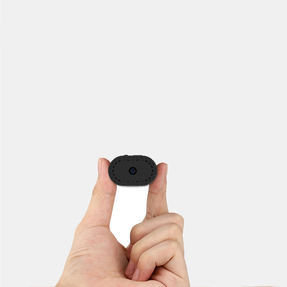 Mini WiFi Security Camera 720P HD Night Vision Motion Detection Black