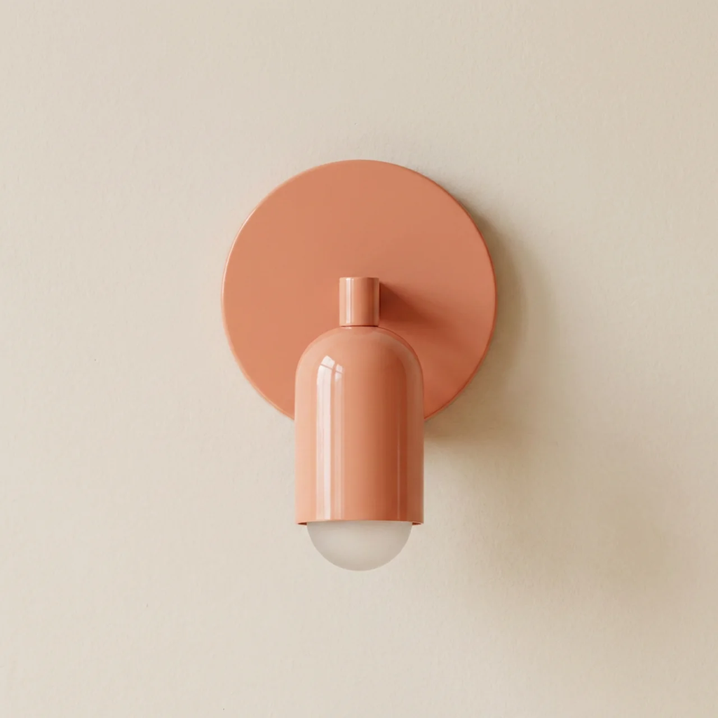 Wall Light Iron LED Wall Fixture 8W Matte Finish Compact Design