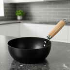 Mini Fry Pan Nonstick Cast Iron Single Serving Design