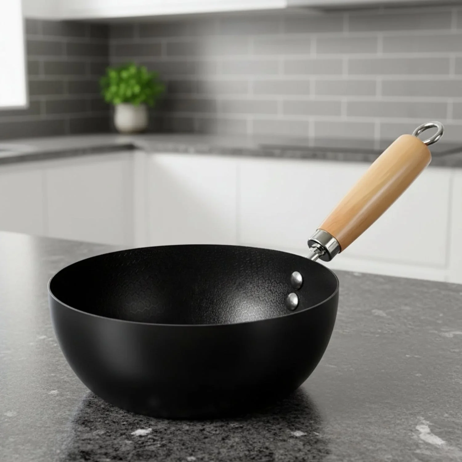 Mini Fry Pan Nonstick Cast Iron Single Serving Design