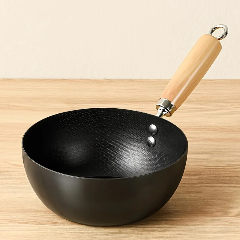 Mini Fry Pan Nonstick Cast Iron Single Serving Design