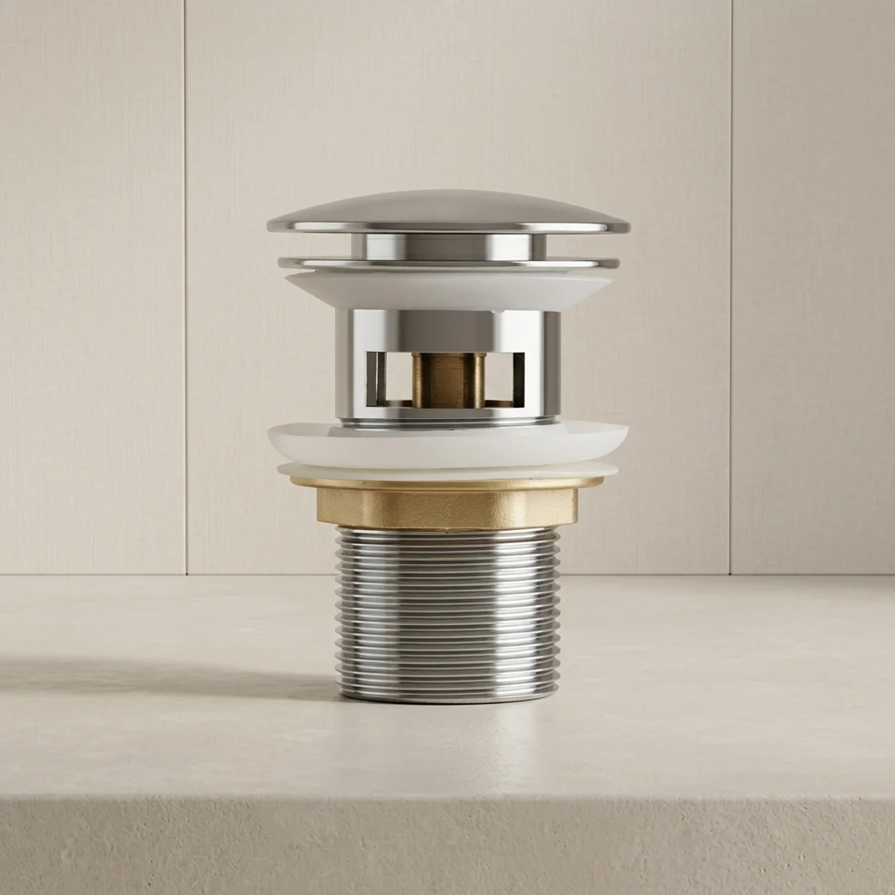 Bathroom Sink Drain Stopper Pop Up Universal Sink Fit