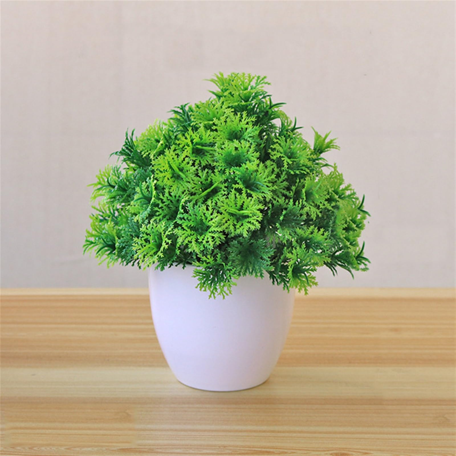 Mini Artificial Bonsai Tree Pot Realistic Plastic Desk Decor