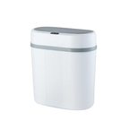 Smart Trash Bin Motion Sensor Touchless Lid Waterproof Narrow Space Bathroom Bin