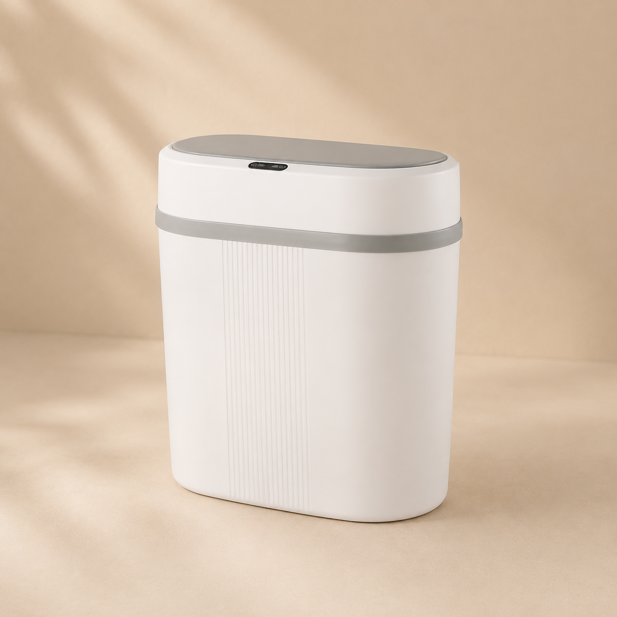 Smart Trash Bin Motion Sensor Touchless Lid Waterproof Narrow Space Bathroom Bin