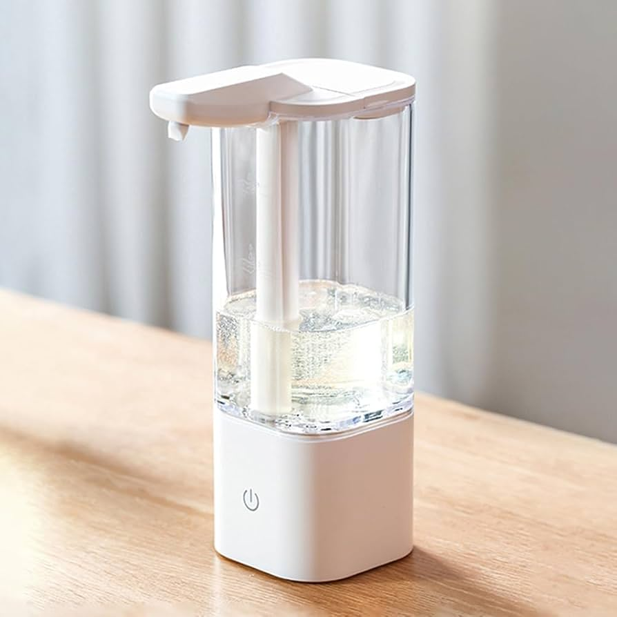 Touchless Soap Dispenser 550ml Refillable Reservoir USB Rechargeable