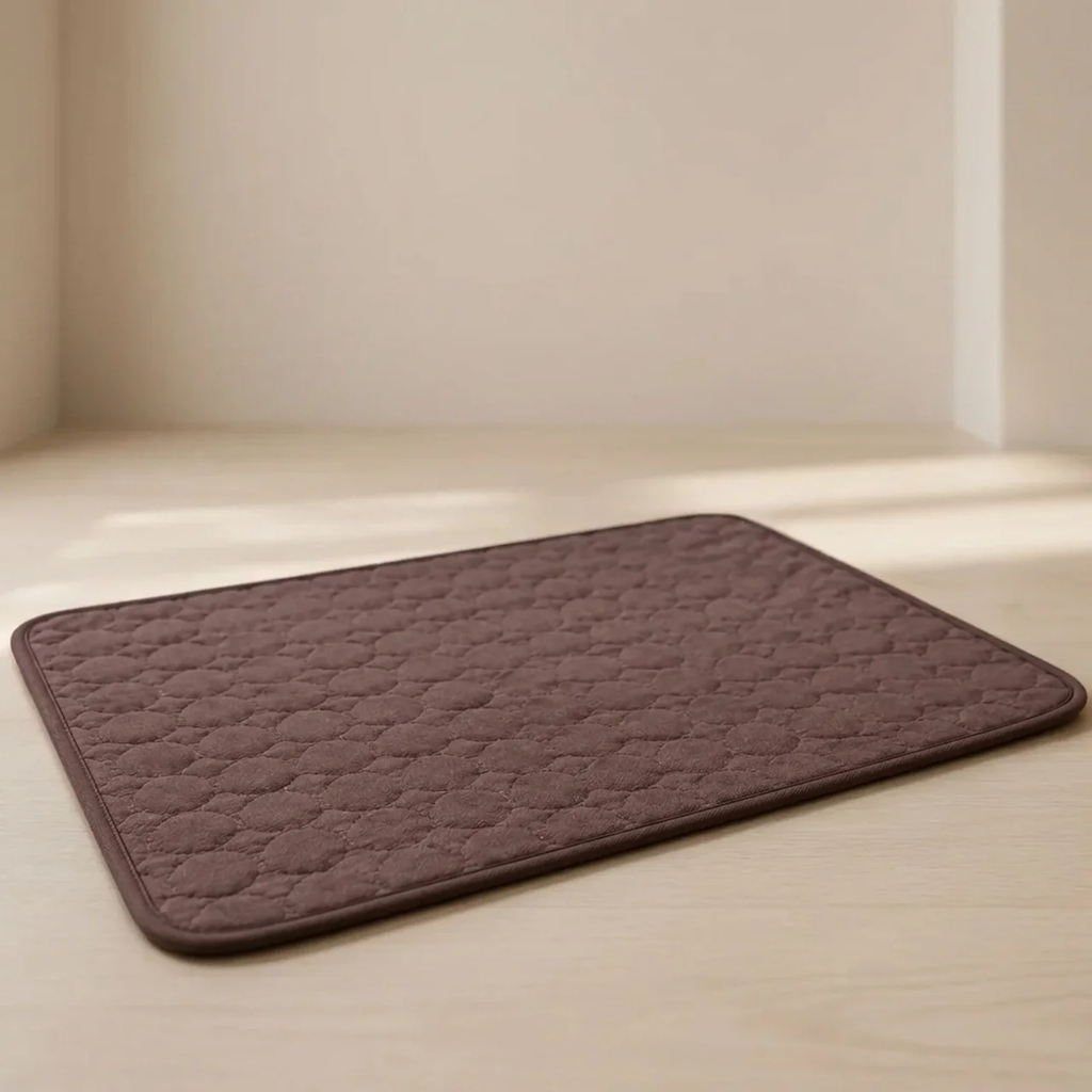 Cooling Pet Mat Soft Cooling Fabric Cushioned Pet Lounger for Cats and Dogs