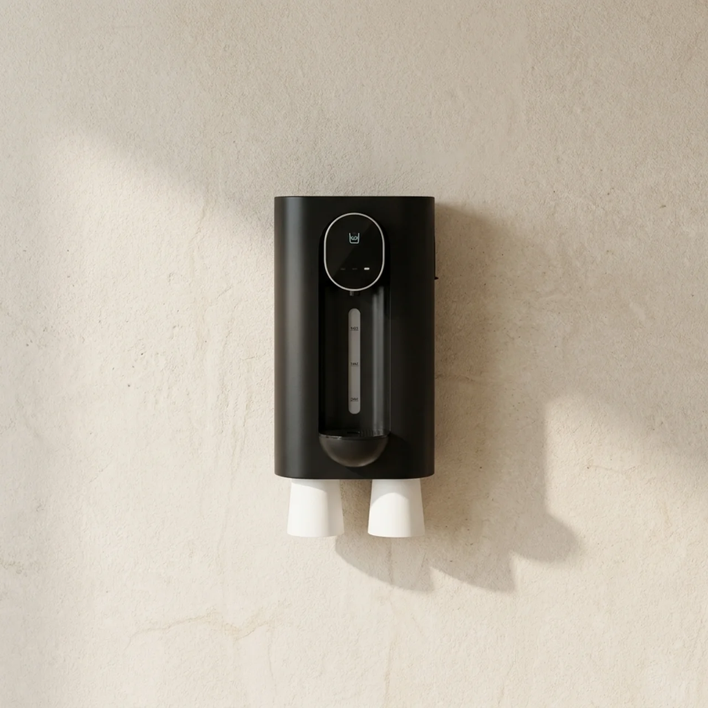 Automatic Mouthwash Dispenser Wall Mounted Touchless Plastic Bathroom Accessory