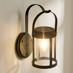 Outdoor Wall Lantern Light, Solar Powered LED, ABS Housing, Classic Design