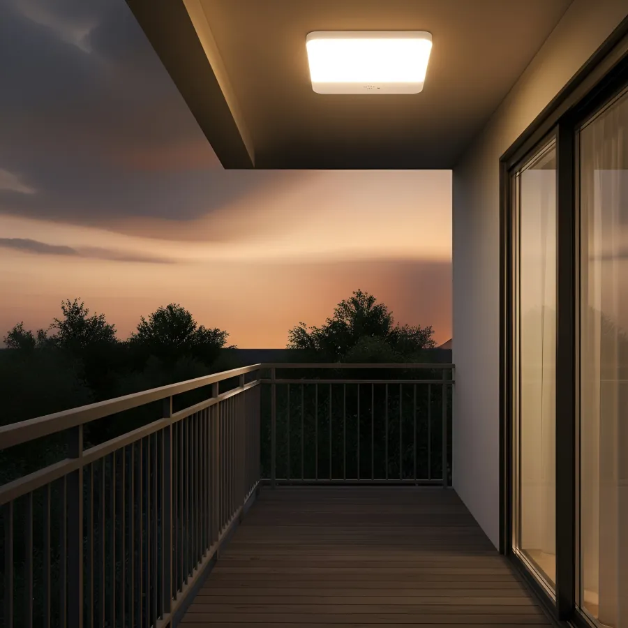 Motion Sensor LED Ceiling Light Rechargeable Magnetic Mount with Remote Control