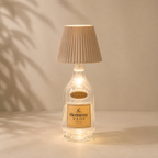 Portable Table Lamp Wine Bottle Style Rechargeable Touch Switch