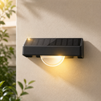 Solar Fence Light RGBCW Outdoor Wall Mounted IP65 Waterproof 11 Color Modes