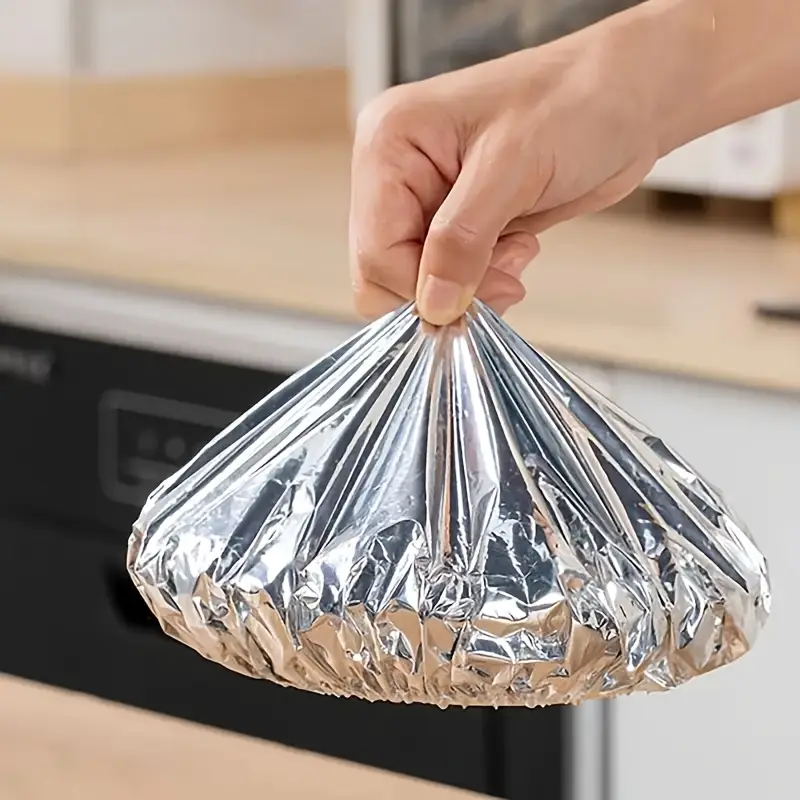 Food Container Heat Retaining Cover Aluminum Foil Insulated Table Food Cover