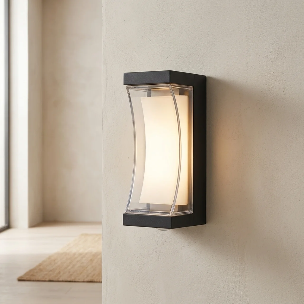 Outdoor Wall Light with Dual-Sided LED Illumination IP65 Weatherproof 12W