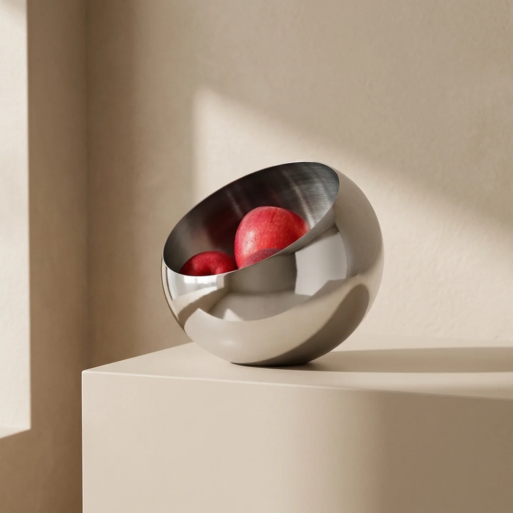 Fruit Bowl Contemporary Countertop Storage Bowl