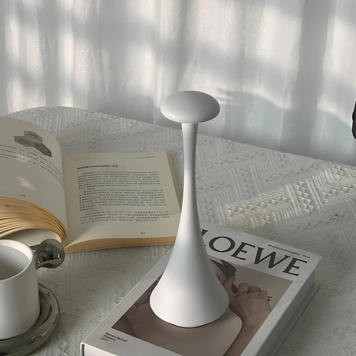 Luno Wireless Table Lamp | Touch Control & Dimmable Light