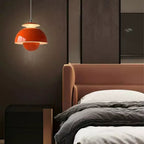 Flora Pendant Light | Sculptural Metal Design, Warm LED Glow