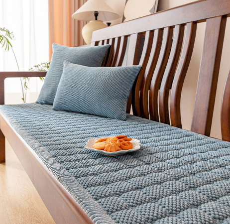 CordComfort: Sofa Cover with Cord Surface & Thick Padding – for Seating Furniture & Living Room