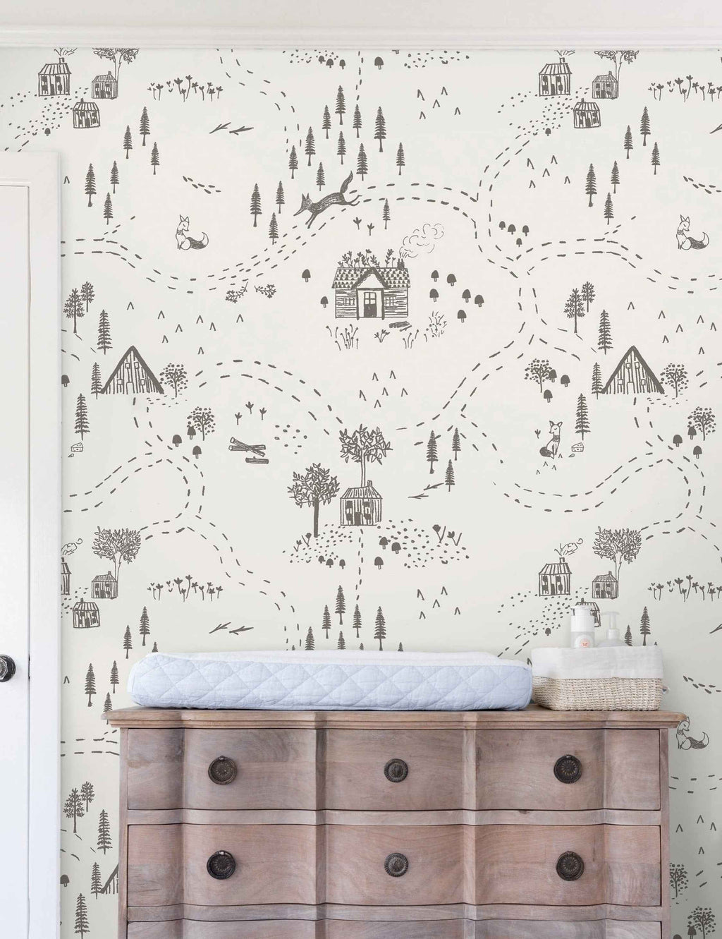 Through the Woods Wallpaper by Rylee + Cru