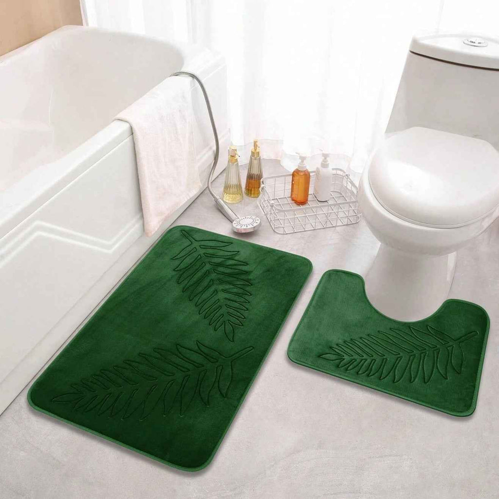 Luma Bath Mat Set | Memory Foam, Antislip Design