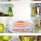 Transparent Airtight Meat Preservation Box for Fridge – Durable Storage Container for Bacon and Meats