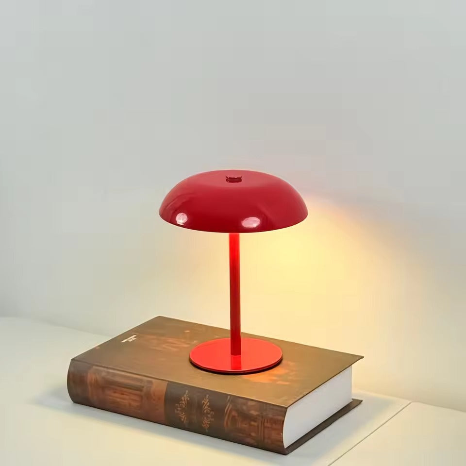 Wireless Table Lamp, Touch Control, Integrated LED, Rechargeable USB