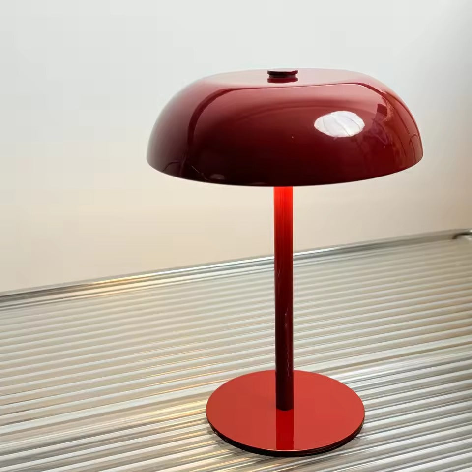 Wireless Table Lamp, Touch Control, Integrated LED, Rechargeable USB