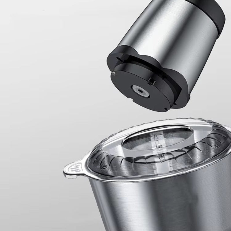 Food Chopper, 300W Motor, Stainless Steel Bowl, Dual-Speed Control