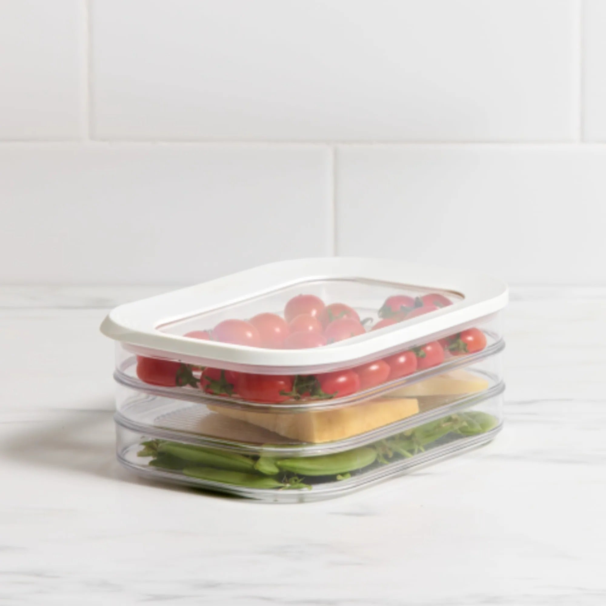 Transparent Airtight Meat Preservation Box for Fridge – Durable Storage Container for Bacon and Meats
