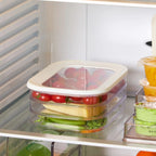 Transparent Airtight Meat Preservation Box for Fridge – Durable Storage Container for Bacon and Meats