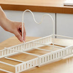 Iron Pot Lid Storage Rack, Kitchen Organizer, Iron, Space-Saving