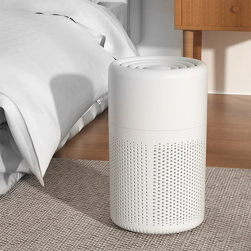 Air Purifier, H13 HEPA Filter, 360° Air Intake, Touch Control