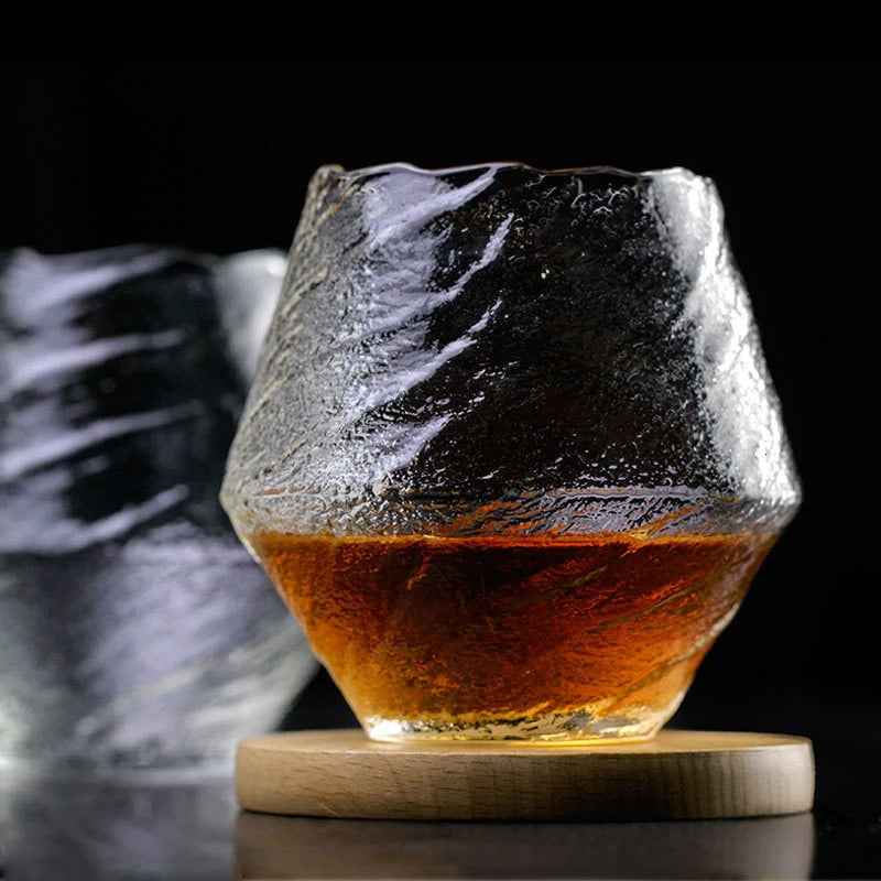 Kairo Whisky Glas | Handgemaakt Kristalglas, Tornado Design