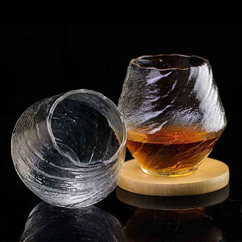 Kairo Whisky Glas | Handgemaakt Kristalglas, Tornado Design