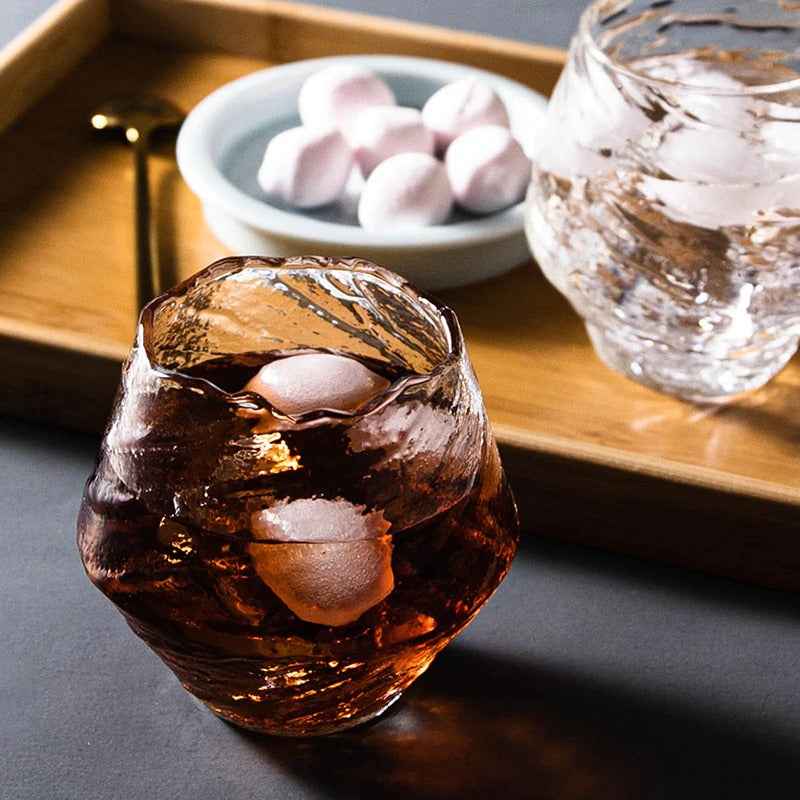 Kairo Whisky Glas | Handgemaakt Kristalglas, Tornado Design