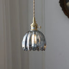 Japanese Glass Flower Pendant 1-Light