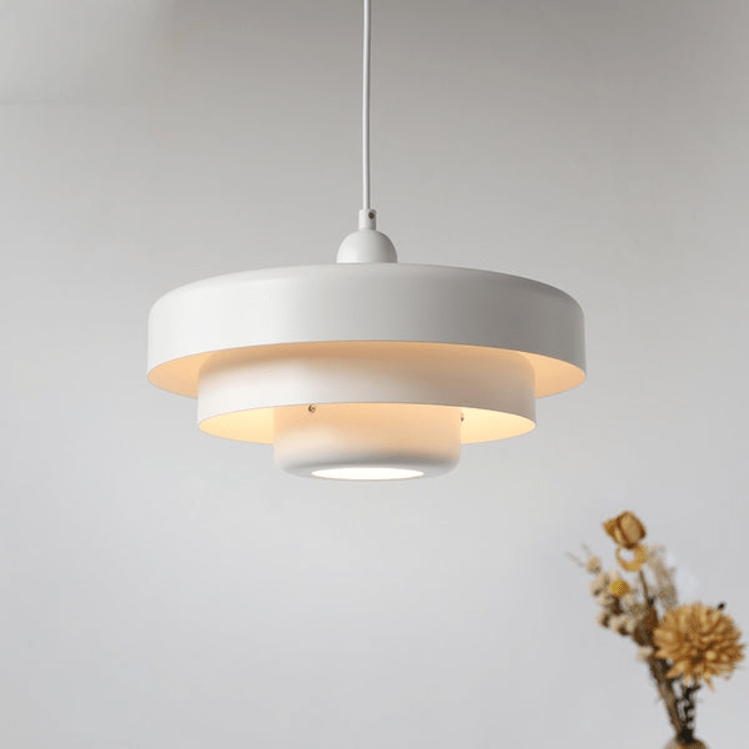 Bela LED Hanglamp | Gelaagd Bauhaus Design, Warme Lichtverspreiding