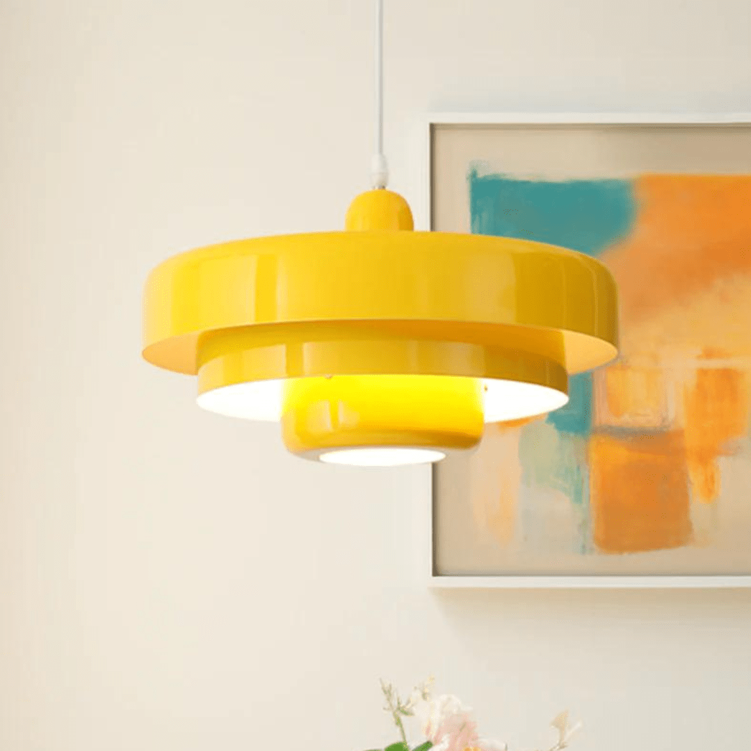 Bela LED Hanglamp | Gelaagd Bauhaus Design, Warme Lichtverspreiding
