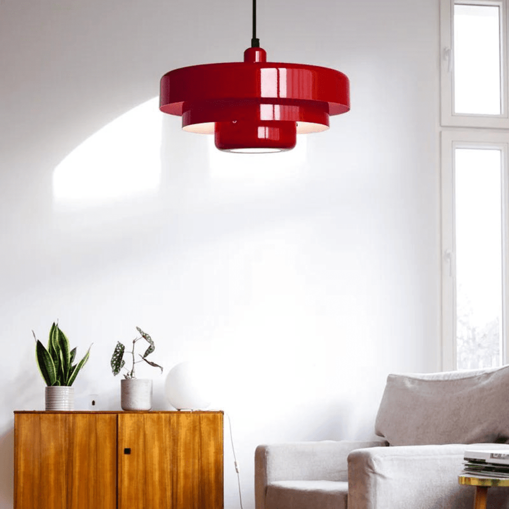 Bela LED Hanglamp | Gelaagd Bauhaus Design, Warme Lichtverspreiding