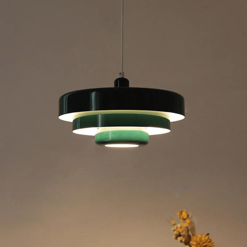 Bela LED Hanglamp | Gelaagd Bauhaus Design, Warme Lichtverspreiding