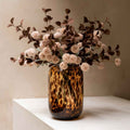 Bello XL Vase | Tortoiseshell Print, Blown Glass Design
